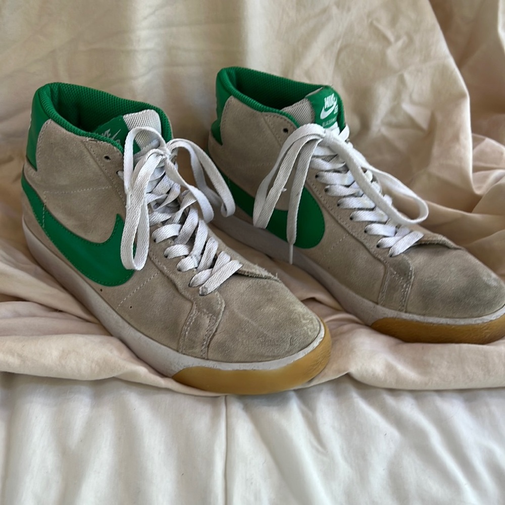 Blazer Nike Sb Blazer Mid White Lucky Green Men’s Size 6/Women’s 7.5